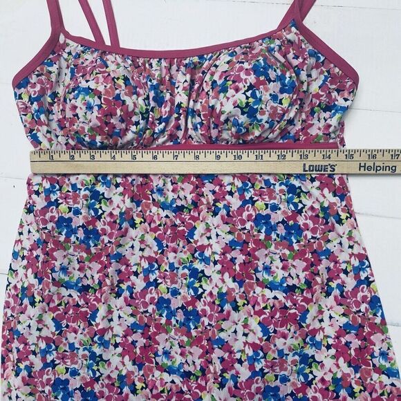 Catalina Women's Floral Swimdress Swimsuit Size 1X (16W) - Picture 11 of 13